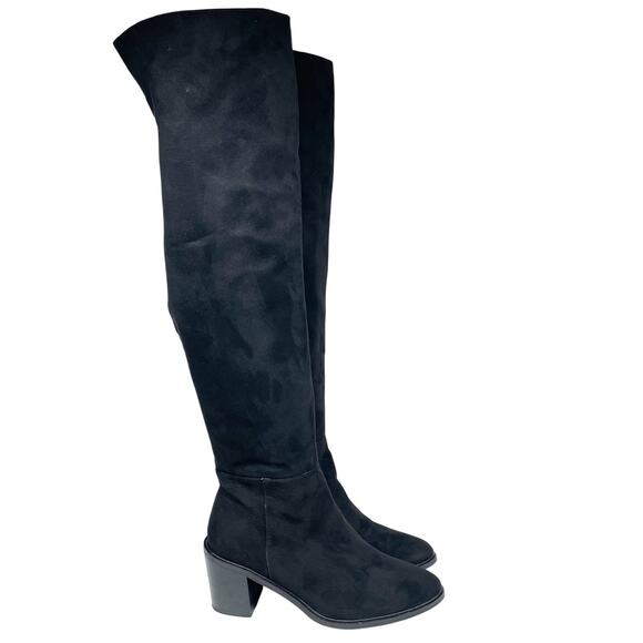 Seychelles Women's Paradise City Over The Knee Boot Leather Black Size 9 - Picture 3 of 13